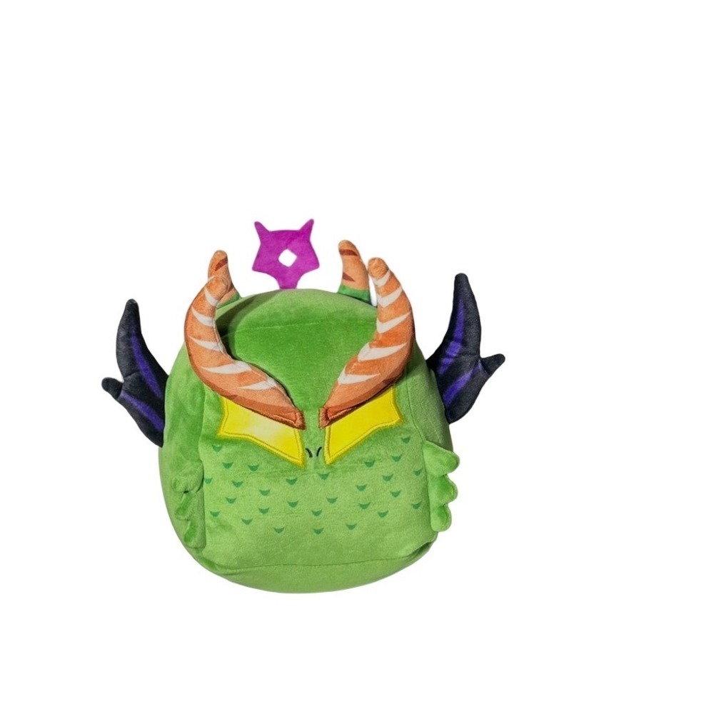 Blox Fruits Dragon Plush 8 Inch Green Roblox Gamer Robot LLC Stuffed Toy